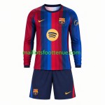 Maillot/Tenue FC Barcelone Enfant Domicile 2026/2027 Manche Longue